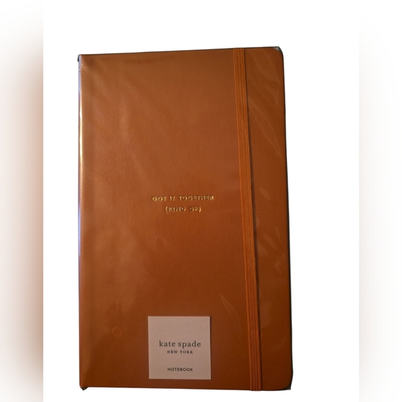 Kate Spade Orange Journal - Picture 2 of 4